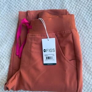 Figs Orange Scrub Pants